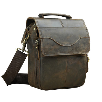 Casual Leather Messenger Bag for Men - Wnkrs