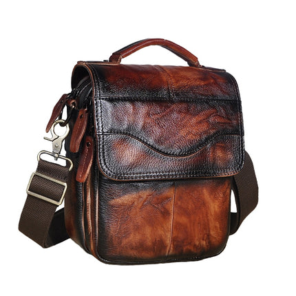 Casual Leather Messenger Bag for Men - Wnkrs