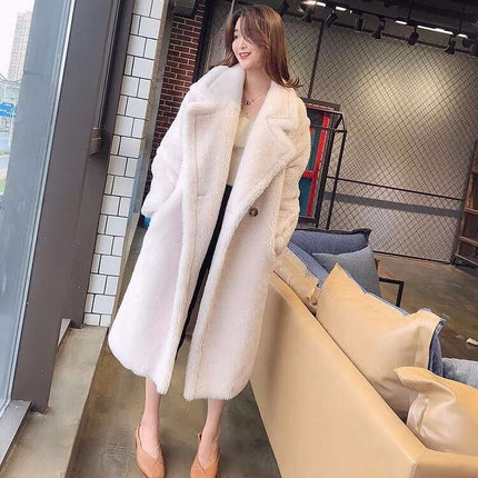 Winter Long Faux Fur Coat for Women - Wnkrs