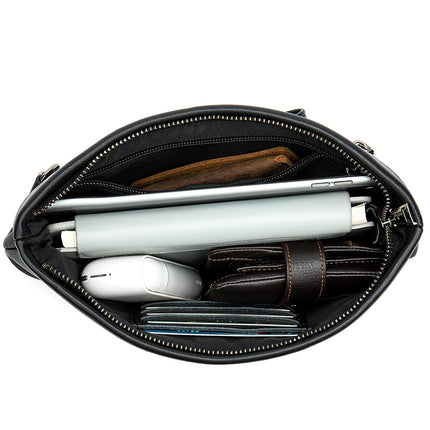 Men's Genuine Leather Briefcase - Wnkrs