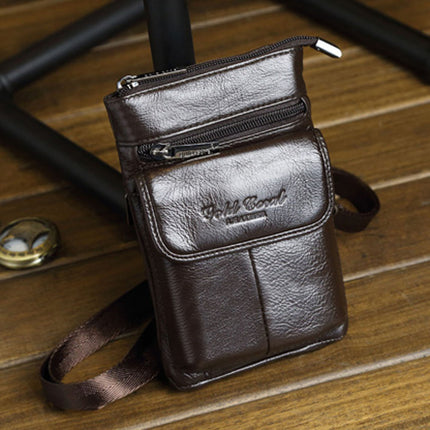 Cowhide Leather Waist Bag - Wnkrs