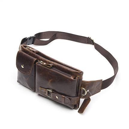 Leather Waist Bag for Men - Wnkrs
