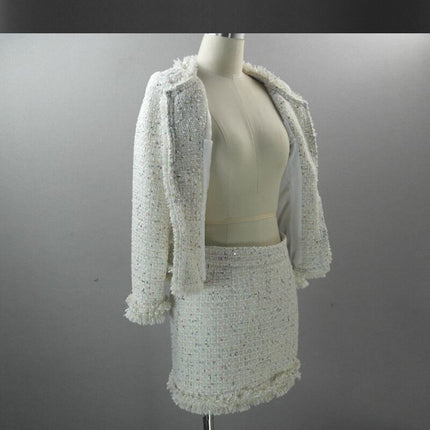 Women's Winter Tweed Skirt Suit - Wnkrs