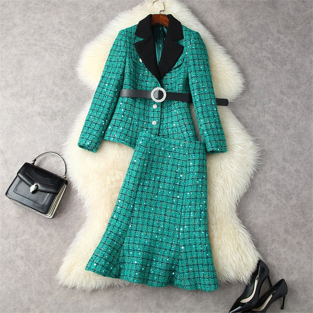 Fashion Office Lady Skirt Suit - Wnkrs