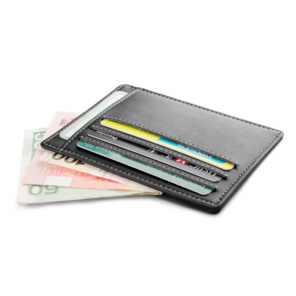 Slim Leather Card Holder - Wnkrs