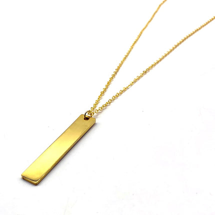 Black Rectangle Shaped Pendants for Men - Wnkrs