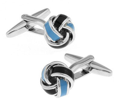 Men's Unique Rope Illusion Cufflinks