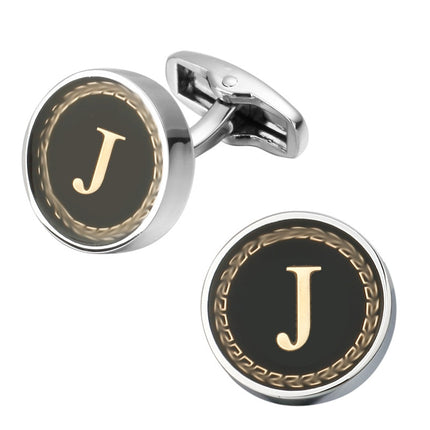 Litera Printed Men's Cufflinks - Wnkrs