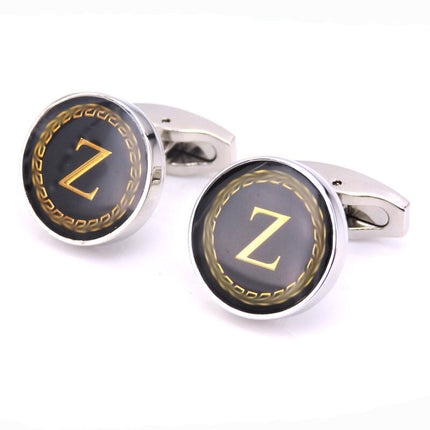 Litera Printed Men's Cufflinks - Wnkrs