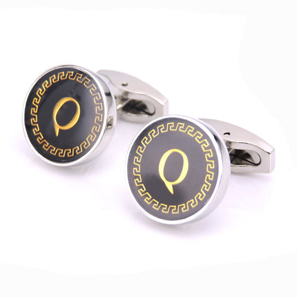 Litera Printed Men's Cufflinks - Wnkrs