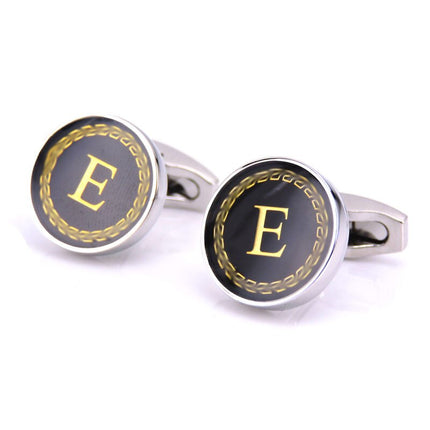 Litera Printed Men's Cufflinks - Wnkrs