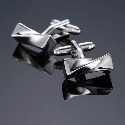 Fashionable Cufflinks for Men with Geometrical Designs - Wnkrs