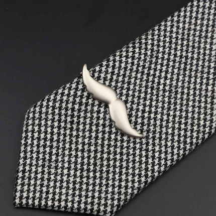 Men's Stainless Silver Tie Clip - Wnkrs