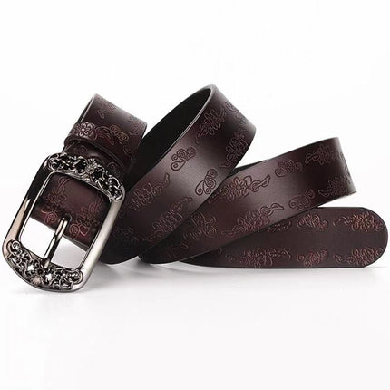 Women's Genuine Leather Vintage Belt - Wnkrs