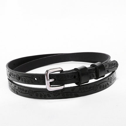 Women's Casual Leather Belt - Wnkrs