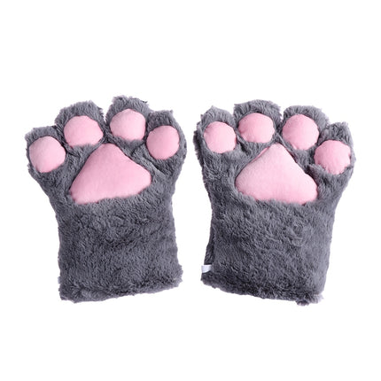 Women's Kitten Paw Warm Gloves - Wnkrs