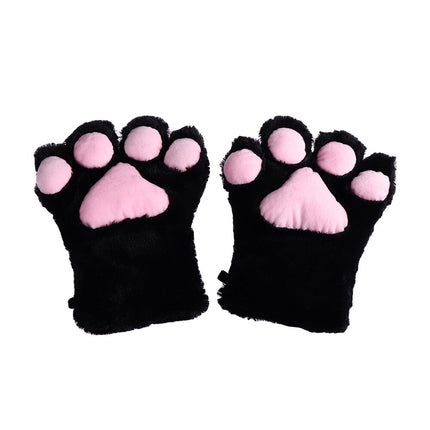 Women's Kitten Paw Warm Gloves - Wnkrs