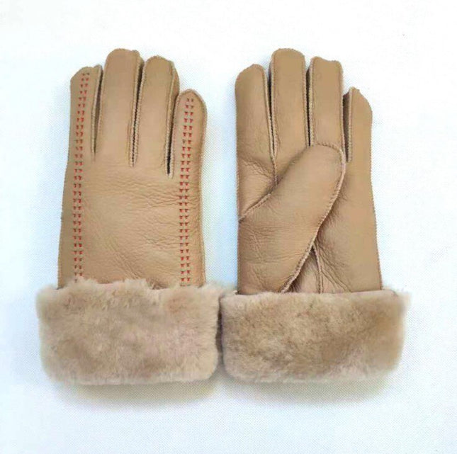 Women's Sheepskin Elegant Style Gloves - Wnkrs