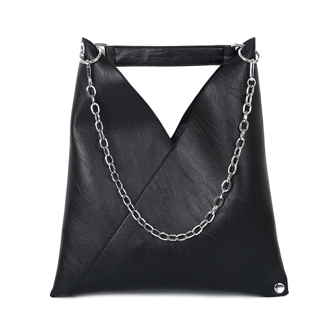Leather Women's Handbag with Large Capacity - Wnkrs
