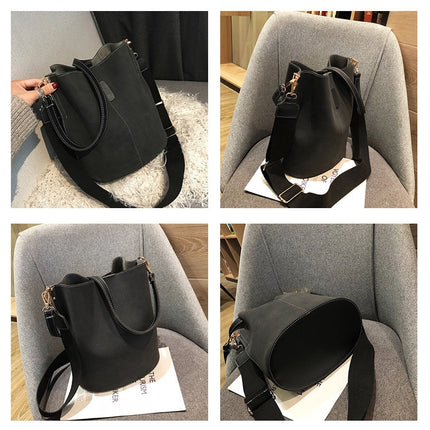 Women's Bucket Shoulder Bag - Wnkrs
