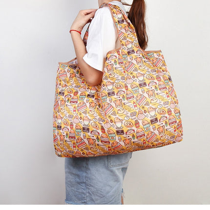 Reusable Colorful Patterned Shopping Bag - Wnkrs