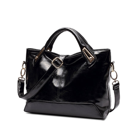 Women's Soft Oil Leather Shoulder Bag - Wnkrs