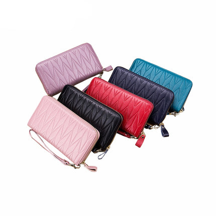 Women's Textured RFID Wallet - Wnkrs