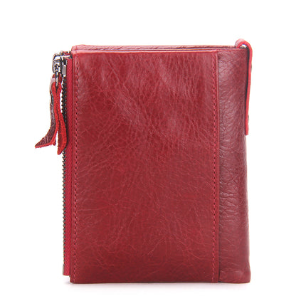 Stylish Compact Genuine Leather Women’s Wallet - Wnkrs
