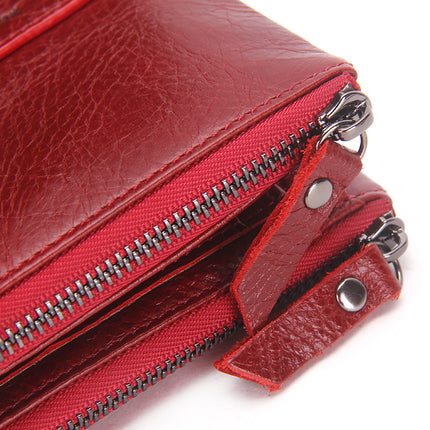 Stylish Compact Genuine Leather Women’s Wallet - Wnkrs