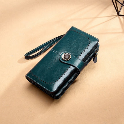 Women's Clutch Leather Wallet - Wnkrs