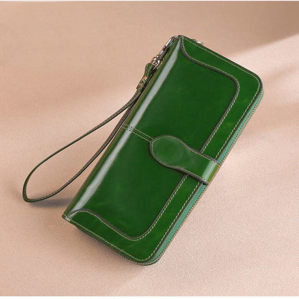 Women's Clutch Leather Wallet - Wnkrs