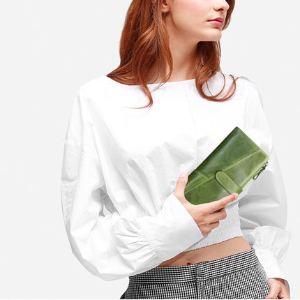 Women's Large Capacity Leather Wallet - Wnkrs
