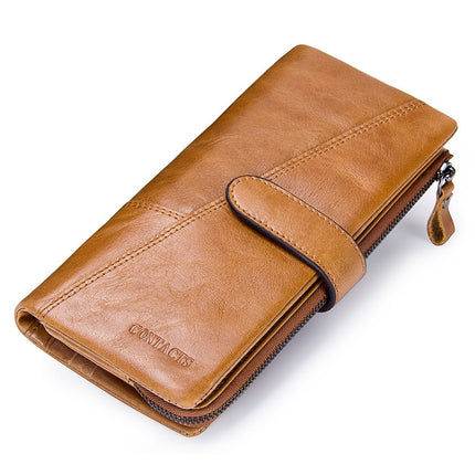 Women's Large Capacity Leather Wallet - Wnkrs
