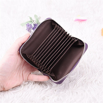 Fashion Split Leather Mini Card Holder - Wnkrs