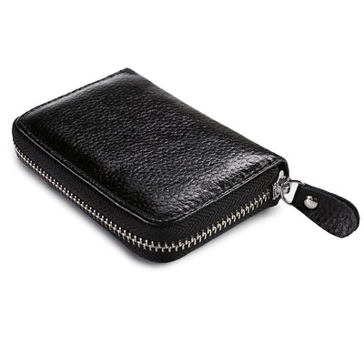Fashion Split Leather Mini Card Holder - Wnkrs