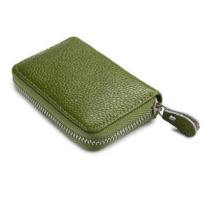 Fashion Split Leather Mini Card Holder - Wnkrs