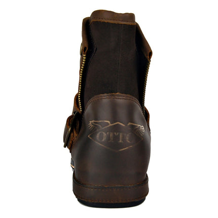 Men's Genuine Leather Combat Boots - Wnkrs