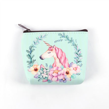 Kawaii Unicorn Pattern Coin Wallet - Wnkrs