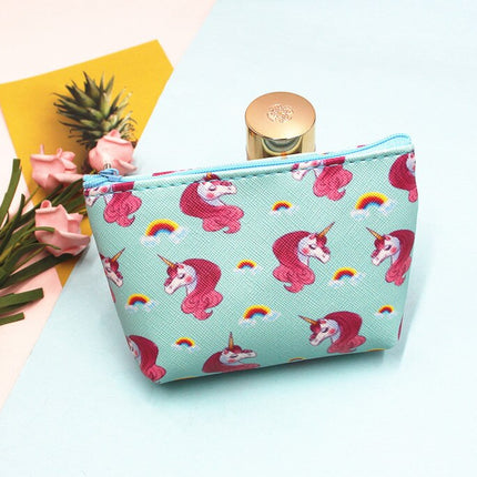 Kawaii Unicorn Pattern Coin Wallet - Wnkrs