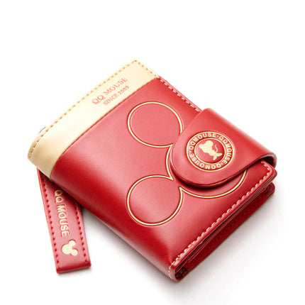 Cute Mickey Mouse Leather Wallet for Women - Wnkrs