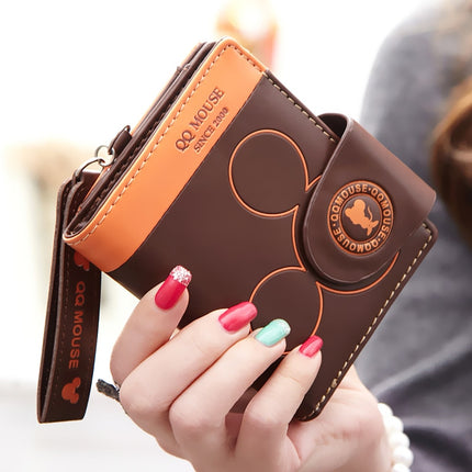 Cute Mickey Mouse Leather Wallet for Women - Wnkrs