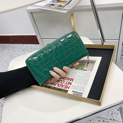 Women's PU Leather Long Wallet - Wnkrs