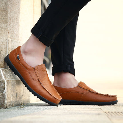 Men's Genuine Leather Casual Moccasins - Wnkrs