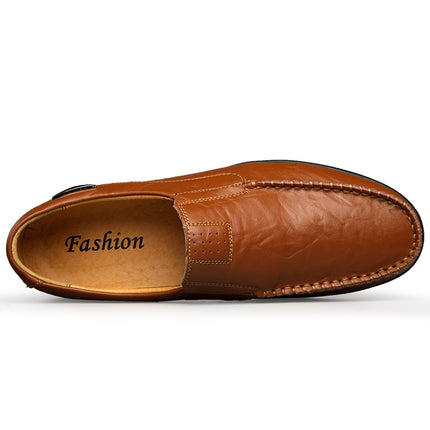 Men's Genuine Leather Casual Moccasins - Wnkrs