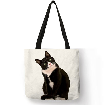 Black Cat Tote Bag - Wnkrs