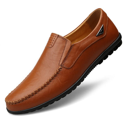 Men's Genuine Leather Casual Moccasins - Wnkrs