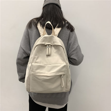 Women's Simple Canvas Backpack - Wnkrs