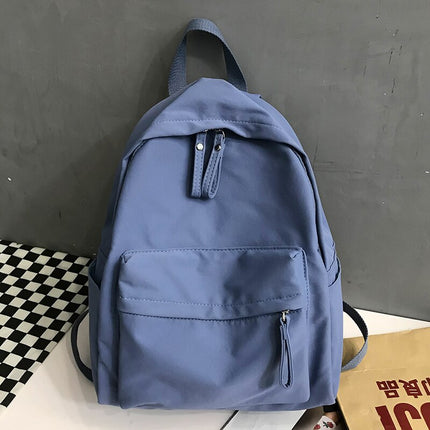 Women's Simple Canvas Backpack - Wnkrs