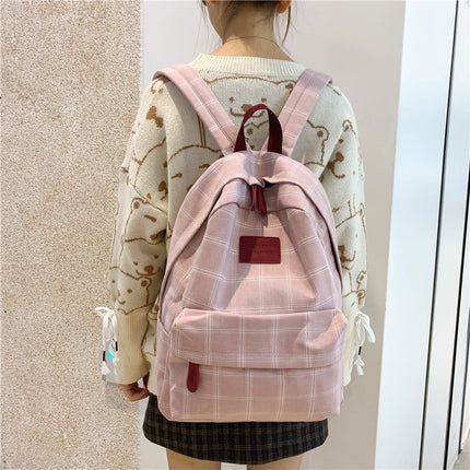 Women's Squared Casual Backpack - Wnkrs