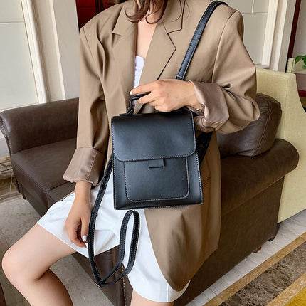 Small PU Leather Backpack for Women - Wnkrs